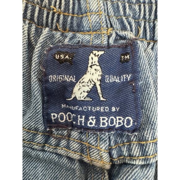 Vintage Pooch & Bobo Toddler Jeans 90s Pull On Elastic Waist 4T Unisex USA Made - Picture 3 of 9